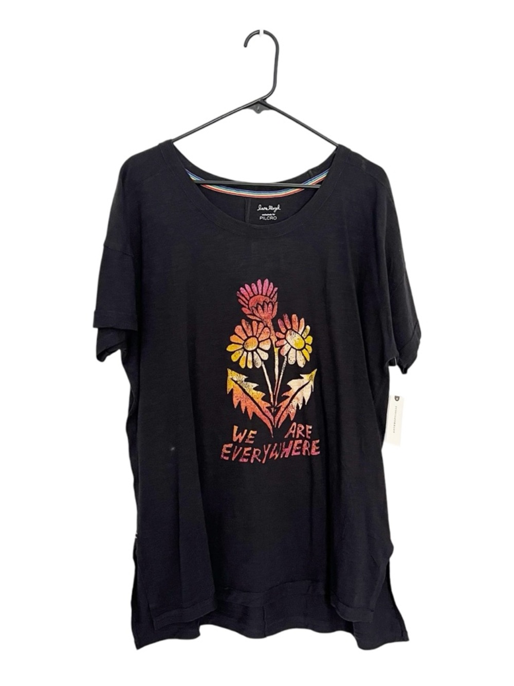 Pilcro Lane Lloyd Floral Graphic Tshirt